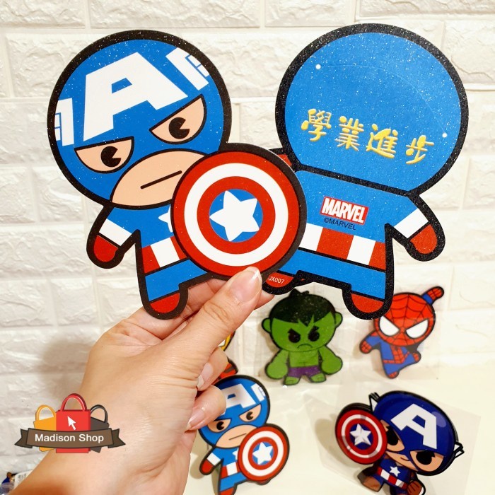 Angpao Superhero Avenger Hologram Angpau Kartun Amplop Kado Anak Murah Harga Grosir Termurah