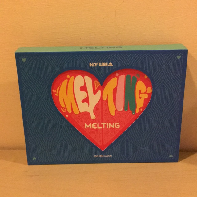 HYUNA MELTING 2ND MINI ALBUM