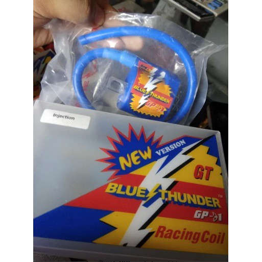 koil blue thunder RACING coil kuil ignition gp1 injeksi motor FI yamaha R15 xabre vixion R old 150 n