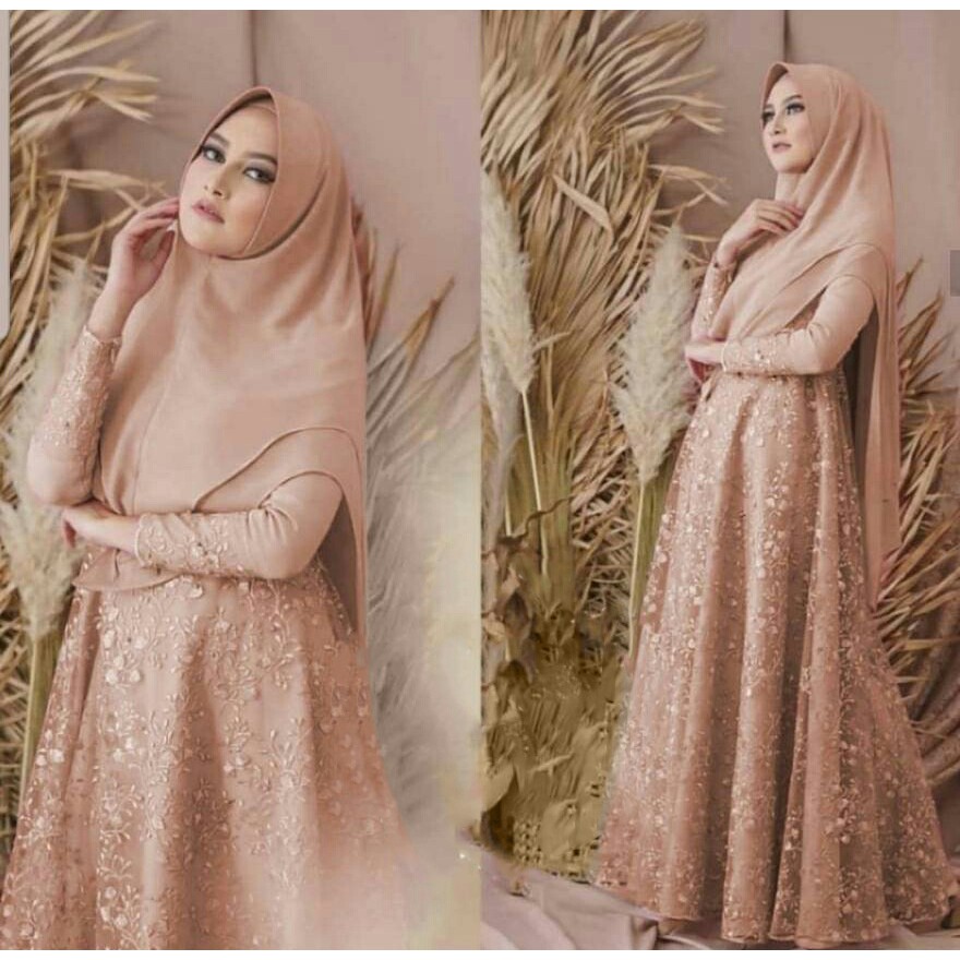 ESHAL WEAR DRESS MUSLIMAH GAMIS SYARI RIANA