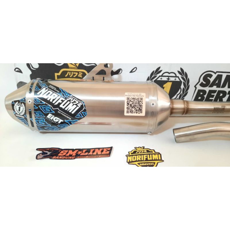 Knalpot Norifumi Eigt Klx Dtracker 150 original
