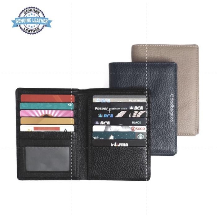Dompet Kartu Besar Kulit Asli Pria Wanita P014