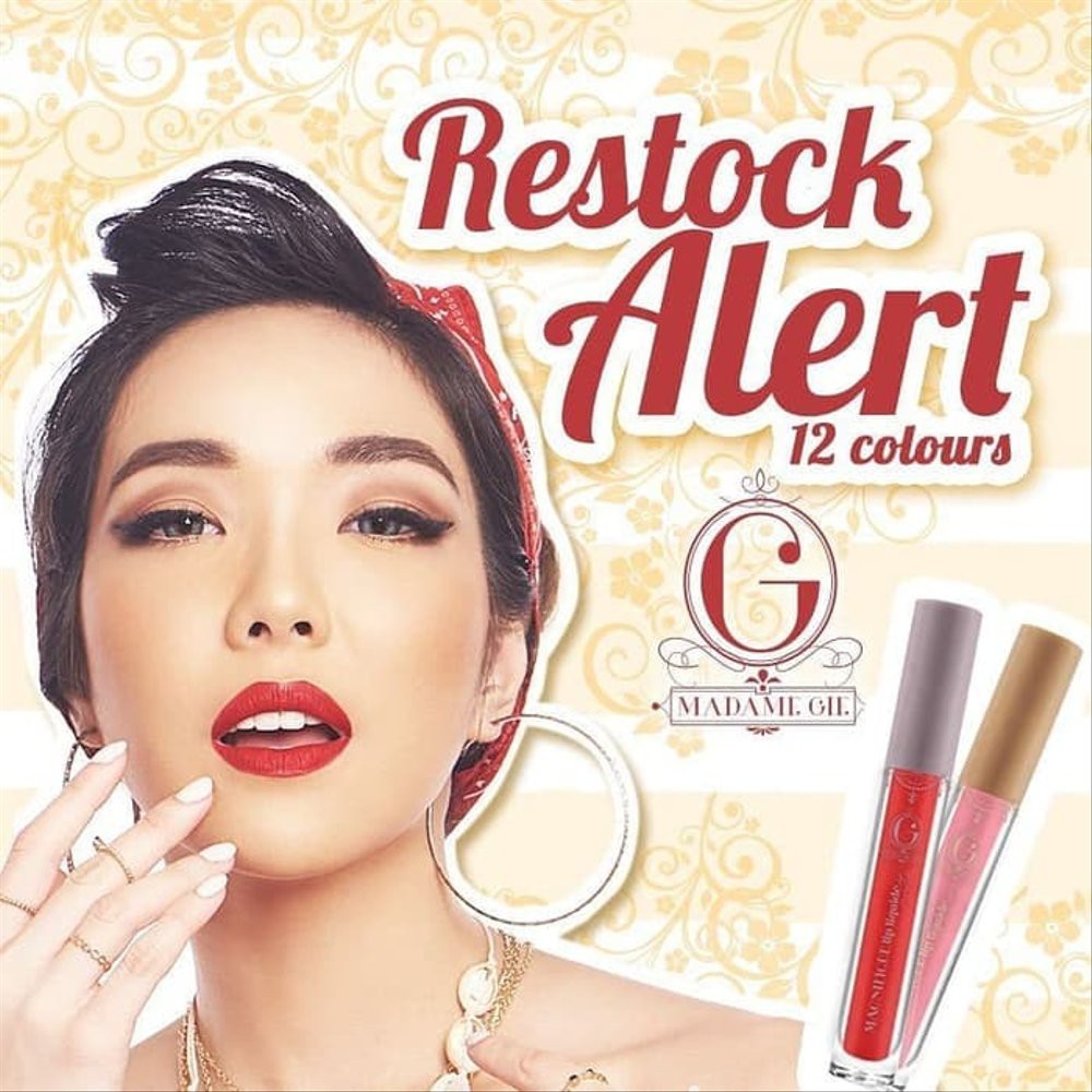 ❤ Ewagrosir ❤ LIPSTIK MADAME  GIE LIP LIQUIDE MATTE CLASSIC