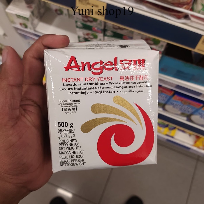 

angel instan dry yeast white - ragi instan putih 500gr