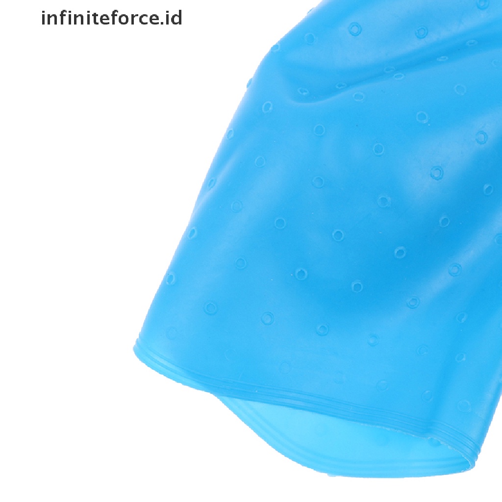 Infiniteforce.id Topi Pewarna Rambut Highlighting Warna Biru Dengan Jarum Silikon