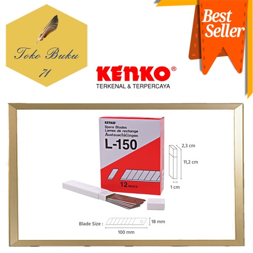 

REFILL CUTTER KENKO L-150 / ISI CUTTER L 150 / KATER L150