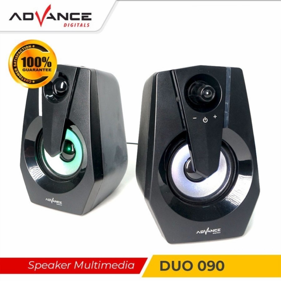 Advance Speaker Komputer/Laptop DUO-090 Black | Garansi resmi advance