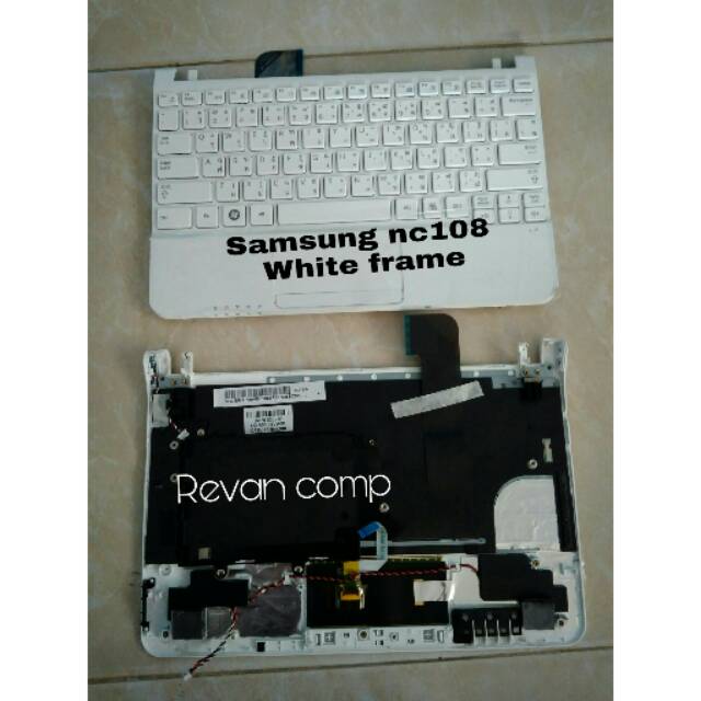 Keyboard Samsung Nc108 White frame