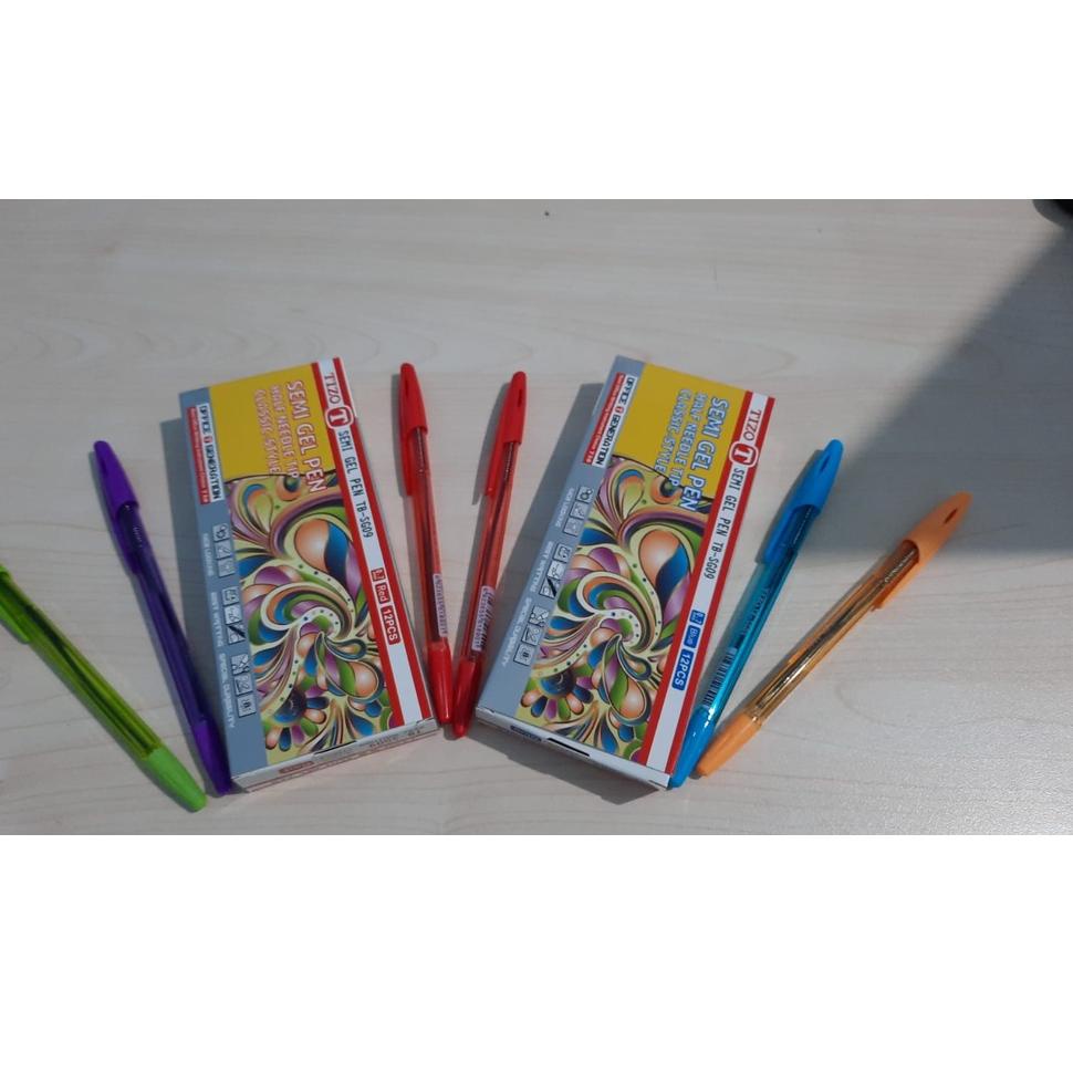 

Stock Terupdate |89c<> Bolpen/ Pulpen/ Pena Tizo SG09 (12 Pcs/ 1 lusin)