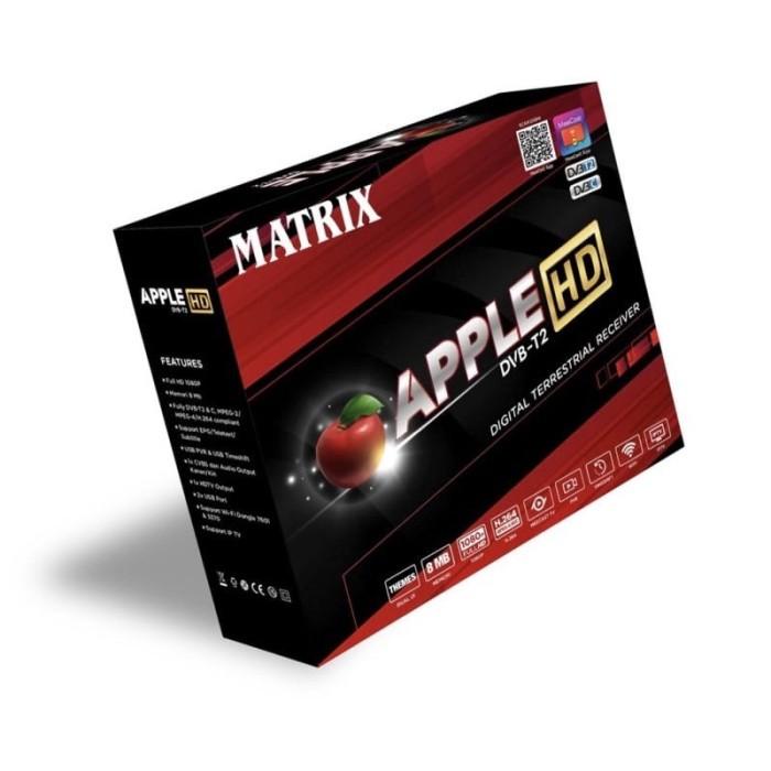 Set Box Receiver Matrix Apple Dvb-T2