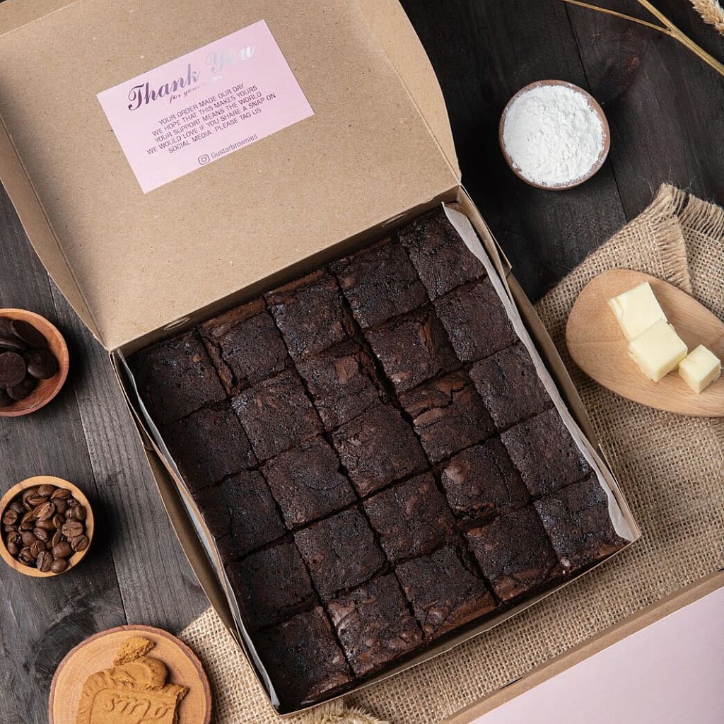 

ESPRESSO FUDGY BROWNIES / BROWNIES PANGGANG / FUDGE BROWNIES