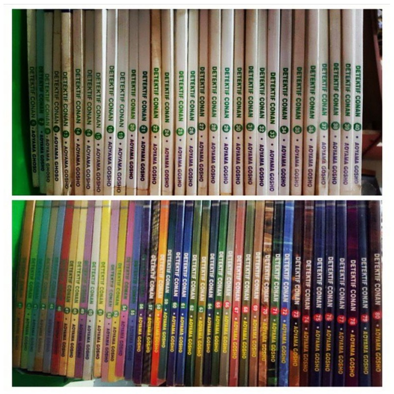 komik bekas detective conan