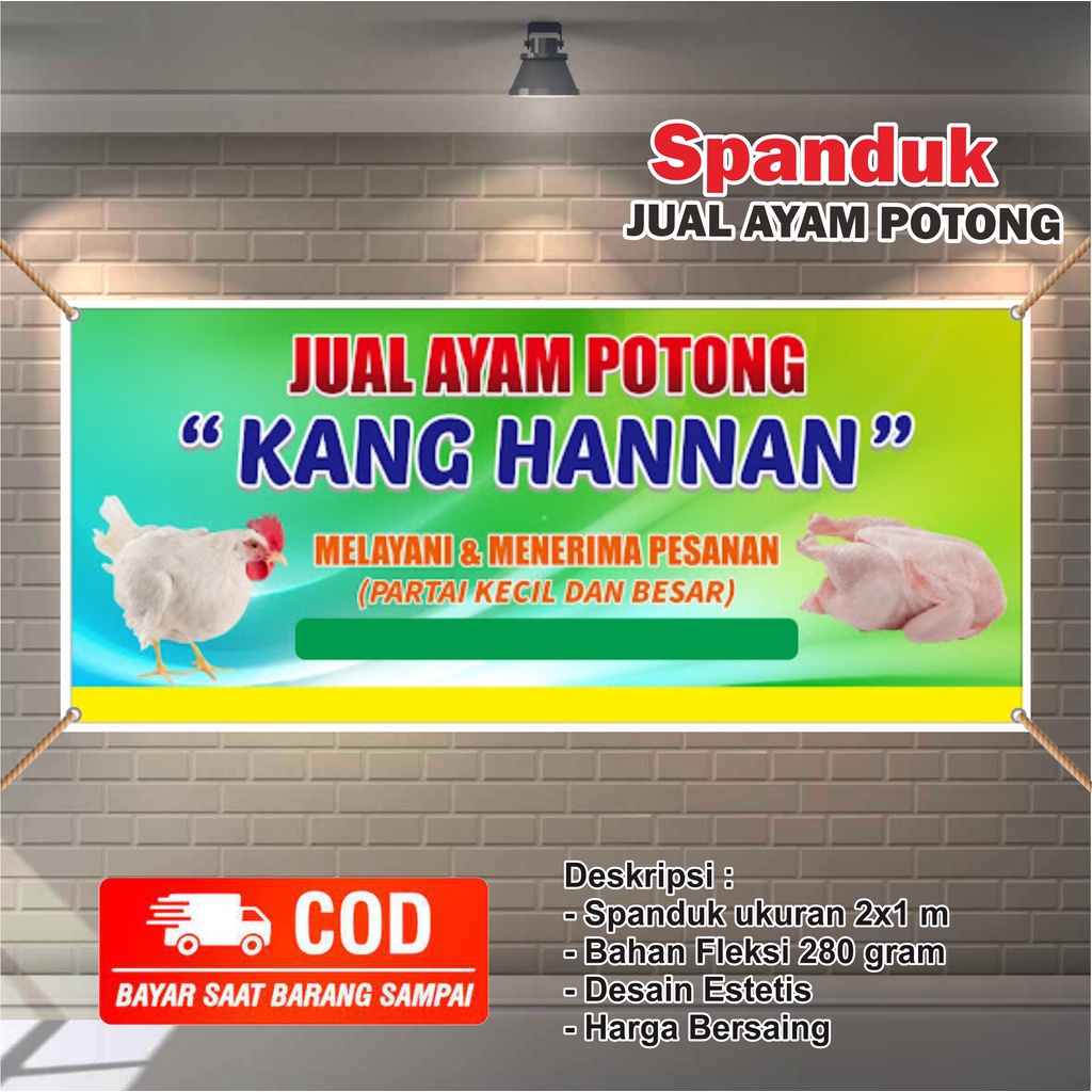 Spanduk Banner Ayam Potong Cdr Youtube 5332