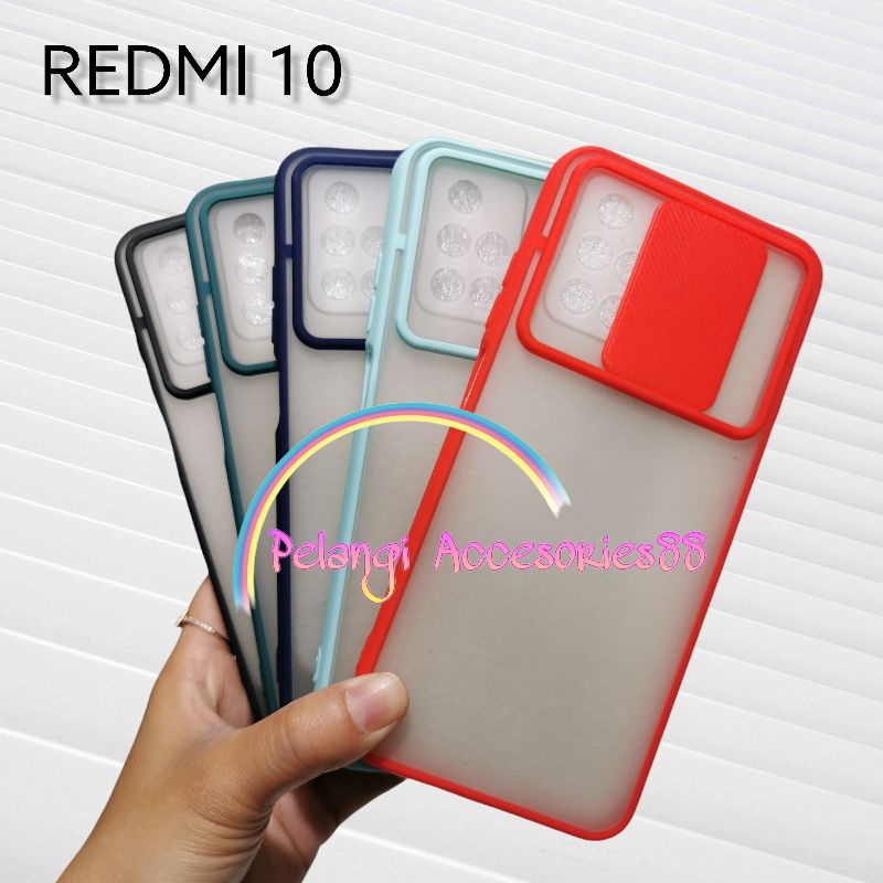 CASE SLIDE KAMERA REDMI 10 / REDMI 10 4G - CASE DOVE SLIDE KAMERA