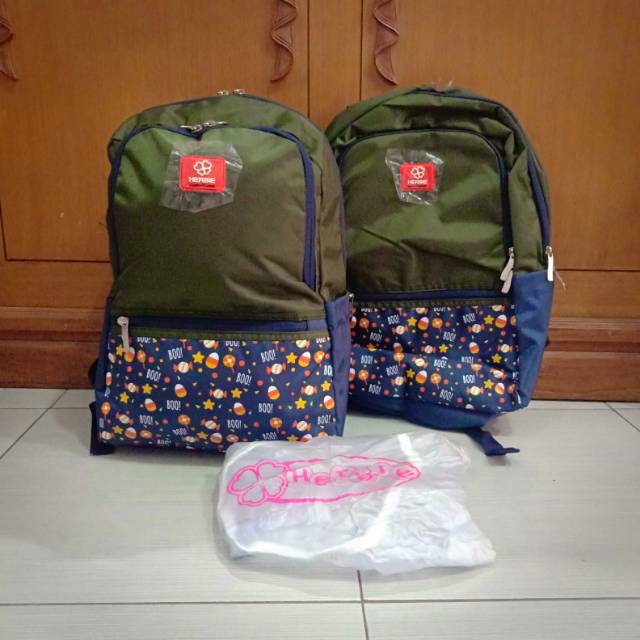 Tas Punggung Anak Sekolah Perempuan Herbie Army