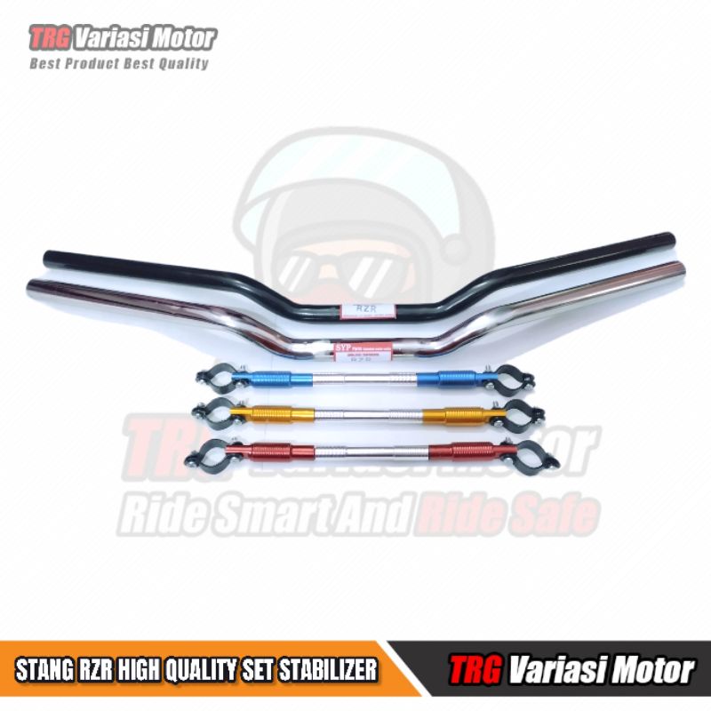 Stang RZR Satria FU Stang RZR Vixion Stang RZR Stir RZR Set Stabilizer Warna Universal  TRG High Qua