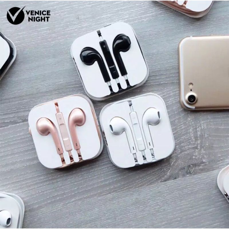 Earphone kabel plug 3.5mm Heavy bass untuk Android / Tablet