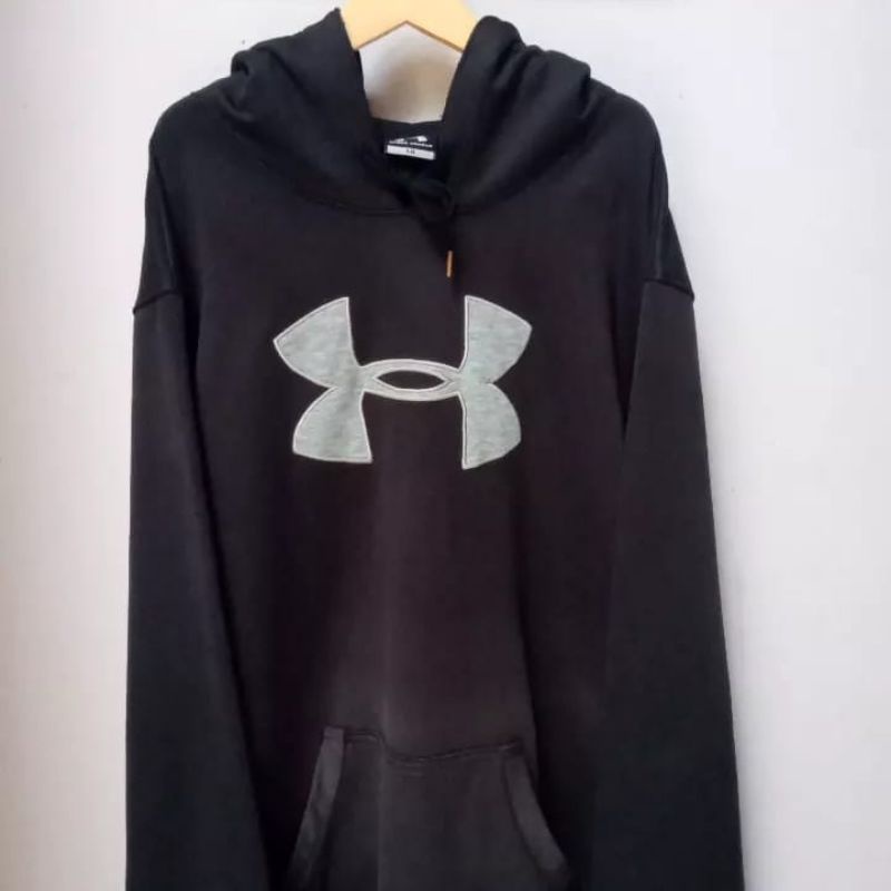 JAKET HOODIE ZIPPER UNDER ARMOUR ORIGINAL SECOND