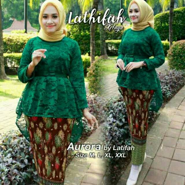 Brukat aurora.model baru bayak warna