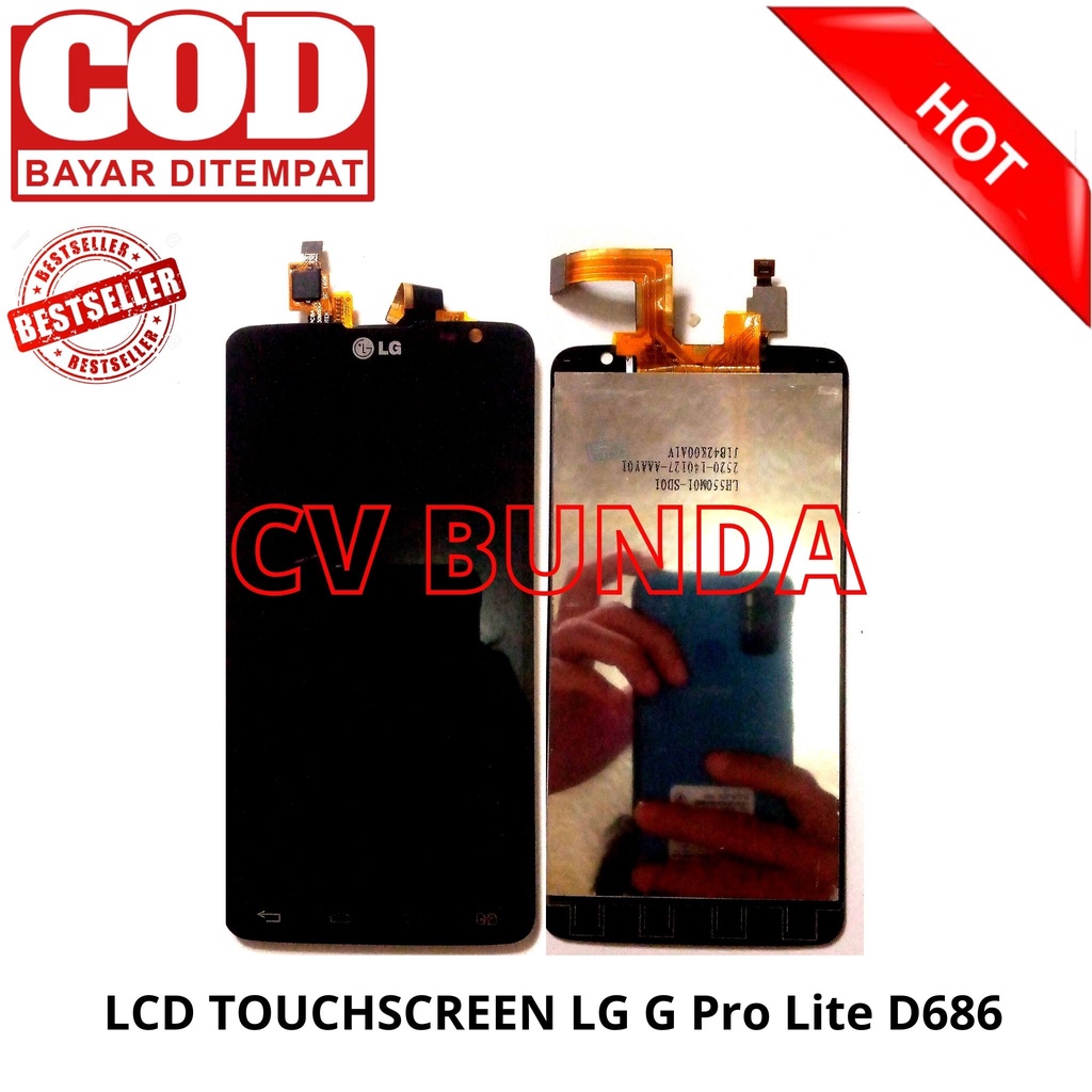 LCD TOUCHSCREEN LG G Pro Lite D686 KUALITAS ORIGINAL