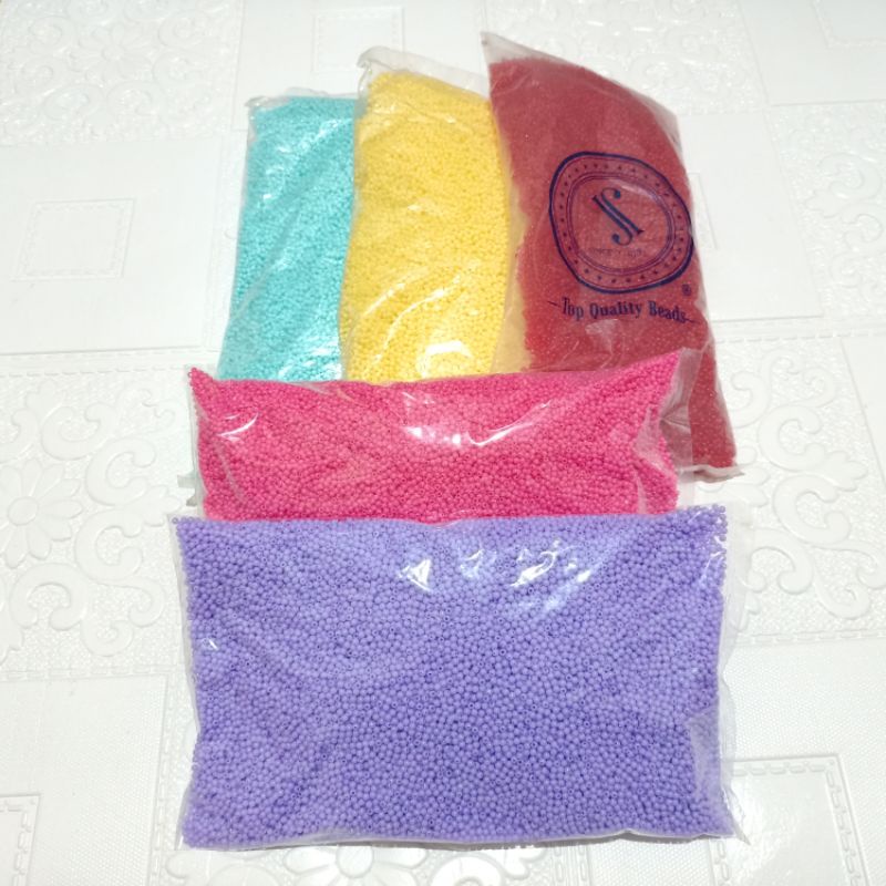 Manik kapur 3 mm mote susu berat 1 pon