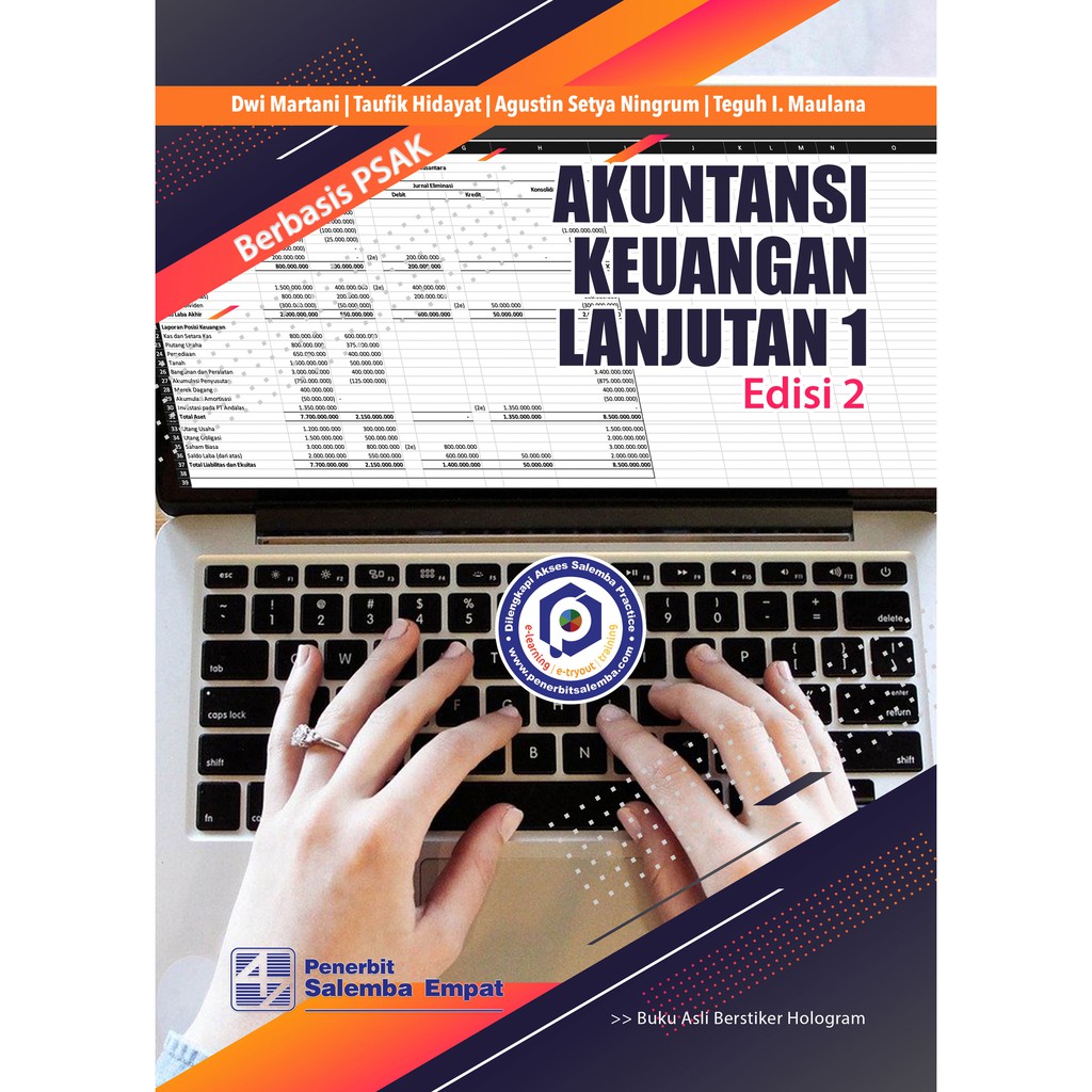 Buku Original Akuntansi Keuangan Lanjutan 1: Berbasis PSAK Edisi ke-2