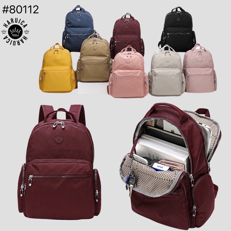 DISKON HARUICA BAG 80112 - WATERPROOF BAG BACKPACK - RANSEL WANITA - TAS LAPTOP