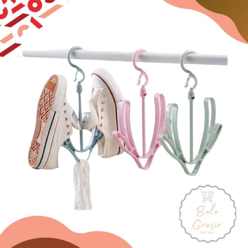 Hanger SEPATU / HANGER SERBAGUNA / HANGER HIJAB / GANTUNGAN SEPATU