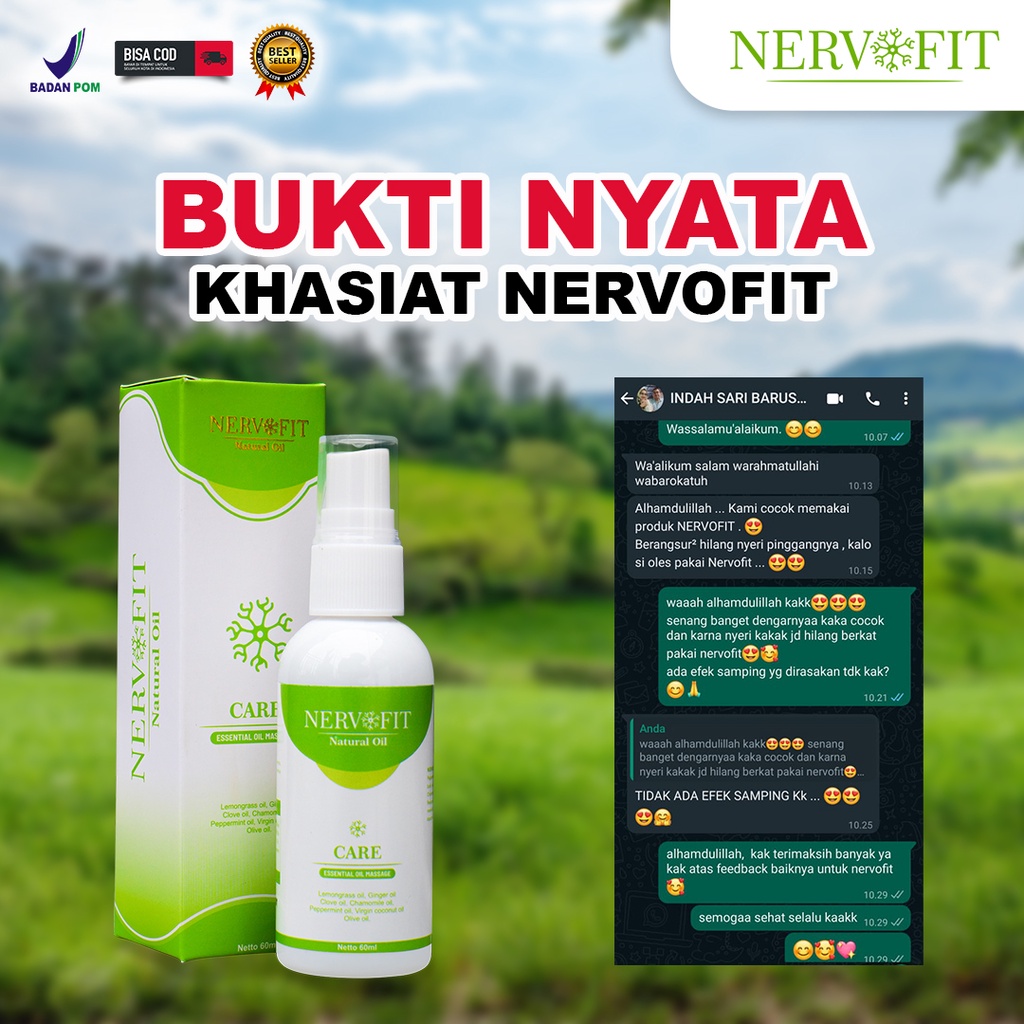 OBAT SPRAY SENDI OBAT TULANG OBAT NYERI SENDI SYARAF KEJEPIT NERVOFIT