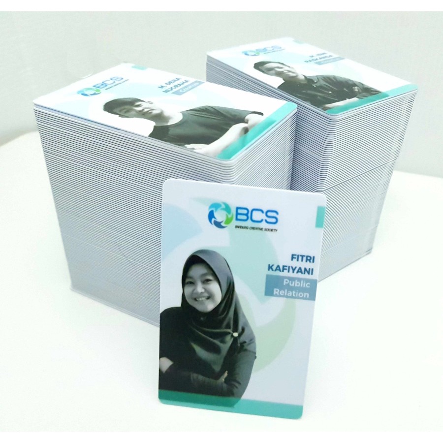 

CETAK KARTU ID CARD BAHAN PVC TEBAL 0.86mm KARTU MEMBER CARD KUALITAS PREMIUM