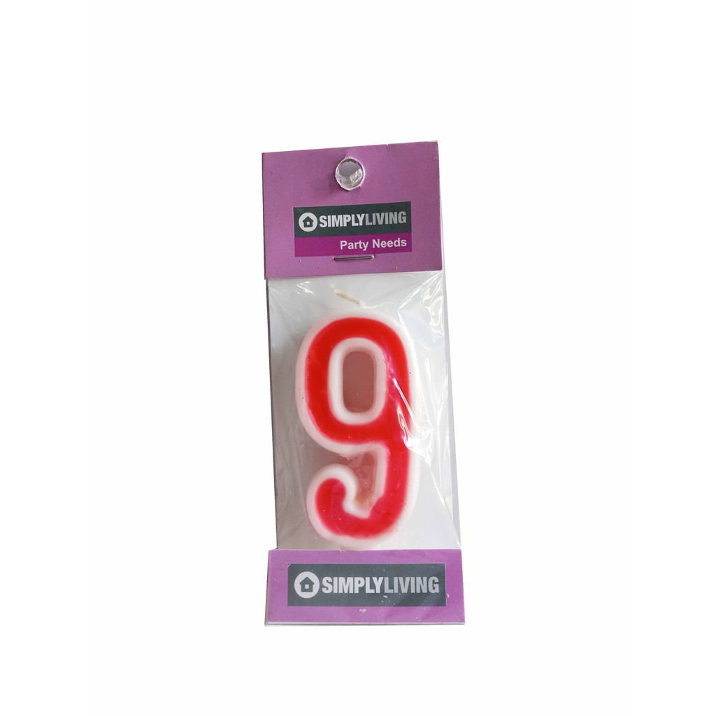 1 Buah Lilin Ulang Tahun Angka