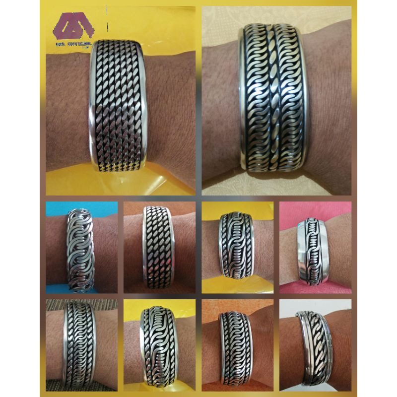 Gelang besi putih asli ternate