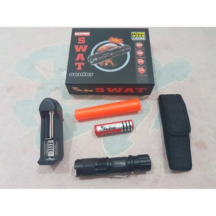 senter swat mini police kode jl 8469