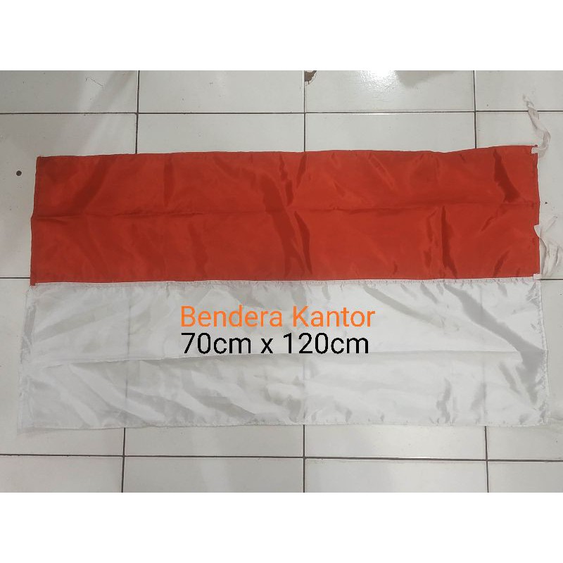 Bendera Merah Putih  Kantor 70cmX120cm BestQuality