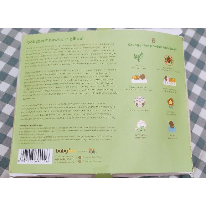 Preloved Babybee Newborn Pillow