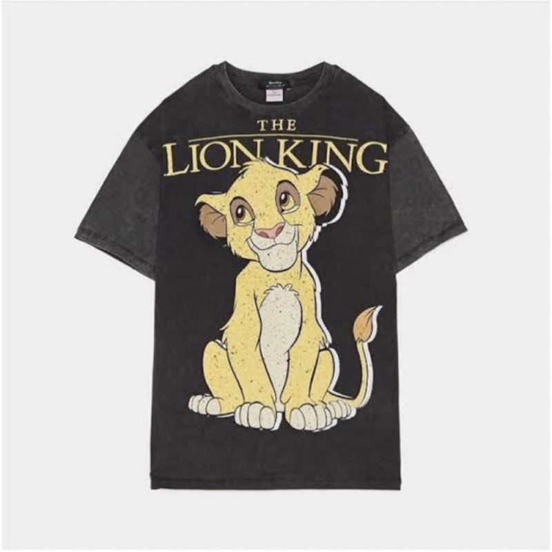 Kaos lion king | ukuran oversize t-hirt ZARA