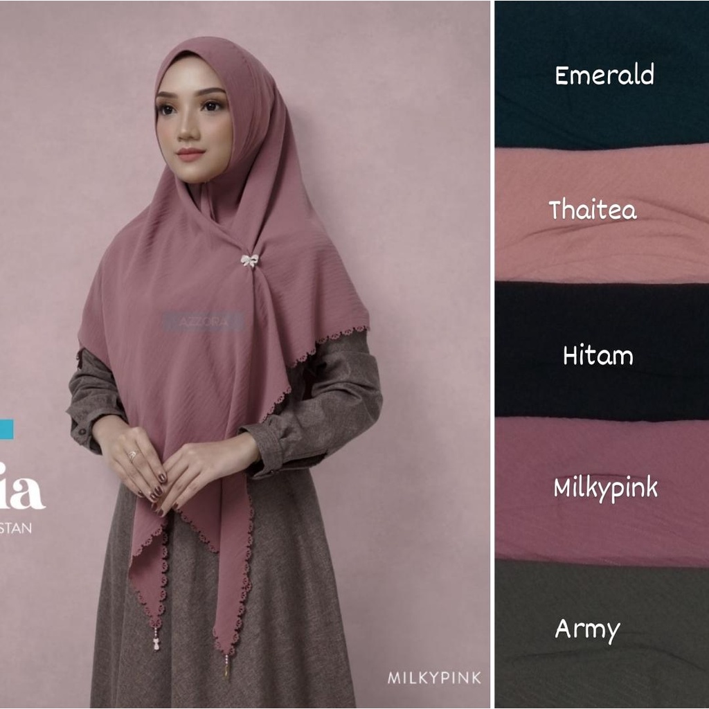 Segitiga instan MAIA by Azzora/Hijab Segetiga Terbaru /Segetiga Terbaru Azzora