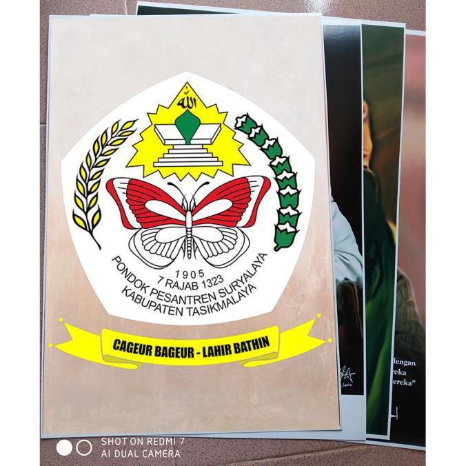 

READY!!!! BISA COD POSTER LOGO SURYALAYA UK 32*47CM ARTPAPER 310gram