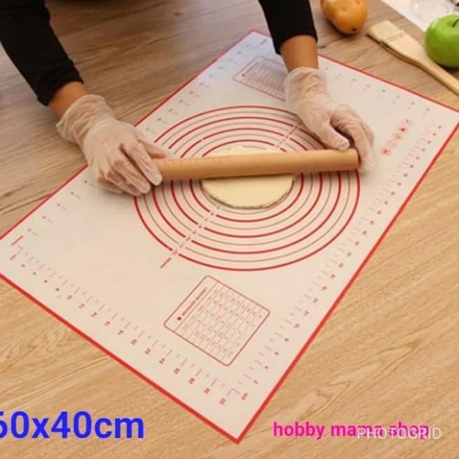 ✱ alas adonan silikon 60x40 cm ❉