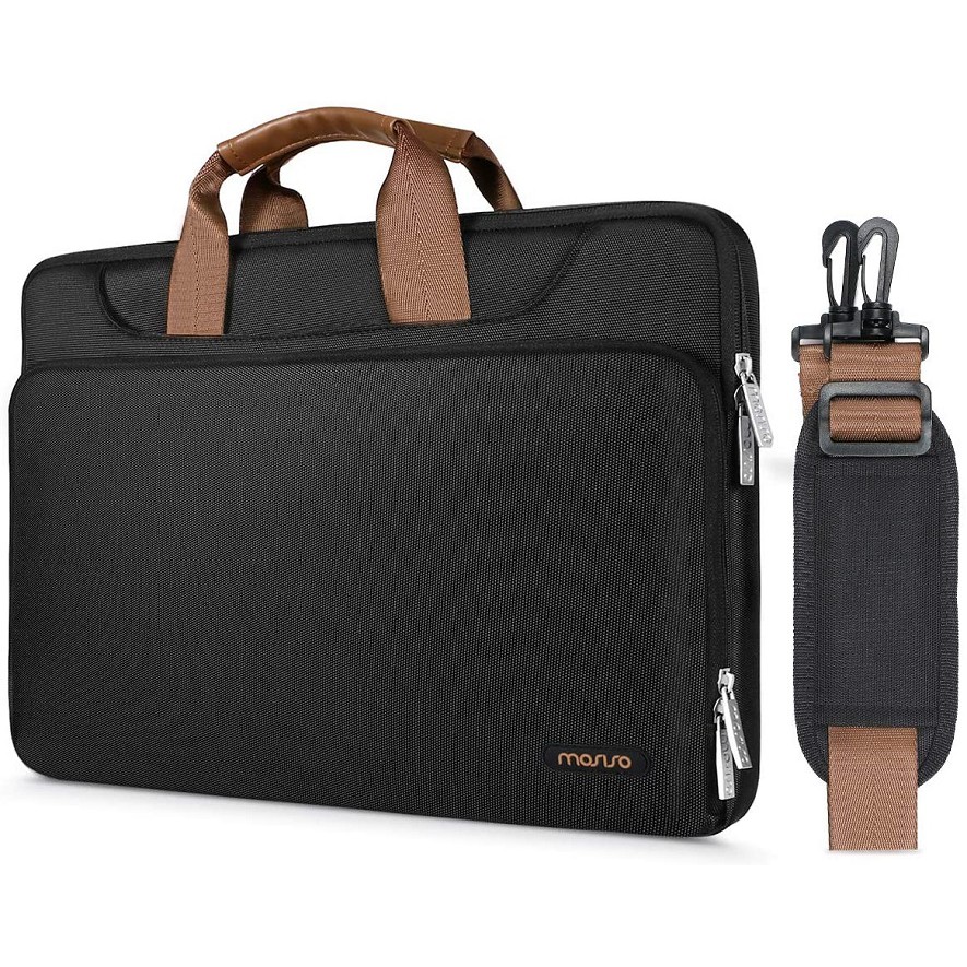 Tas Laptop Selempang Mosiso Shoulder Strap Shockproof Size 13 14 inch