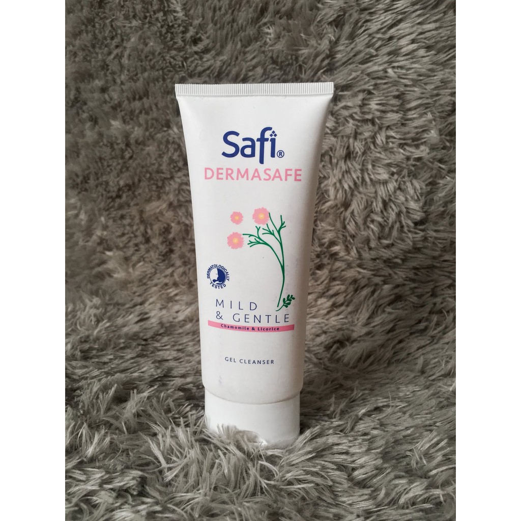 SAFI DERMASAFE MILD &amp; GENTLE GEL CLEANSER 100gr