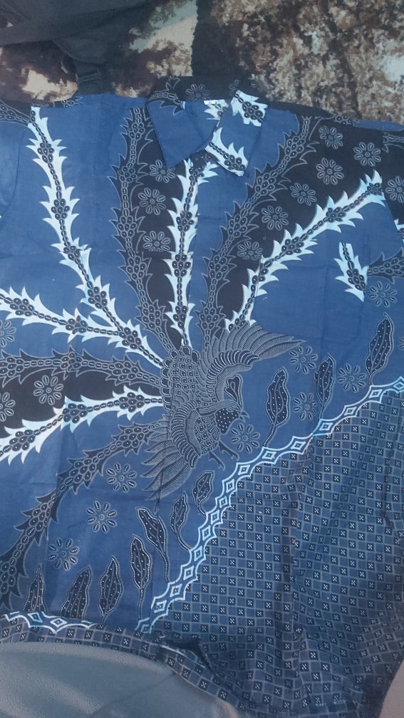 Baju Batik Pria Slimfit Big Size M L Xl Xxl Atasan Kemeja Batik Lengan Pendek Original