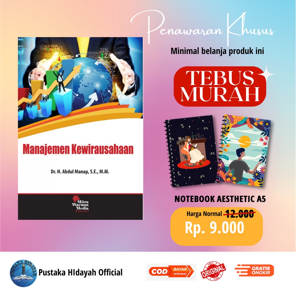 Jual Buku Manajemen Kewirausahaan - Abdul Manap | Buku Manajemen Buku ...