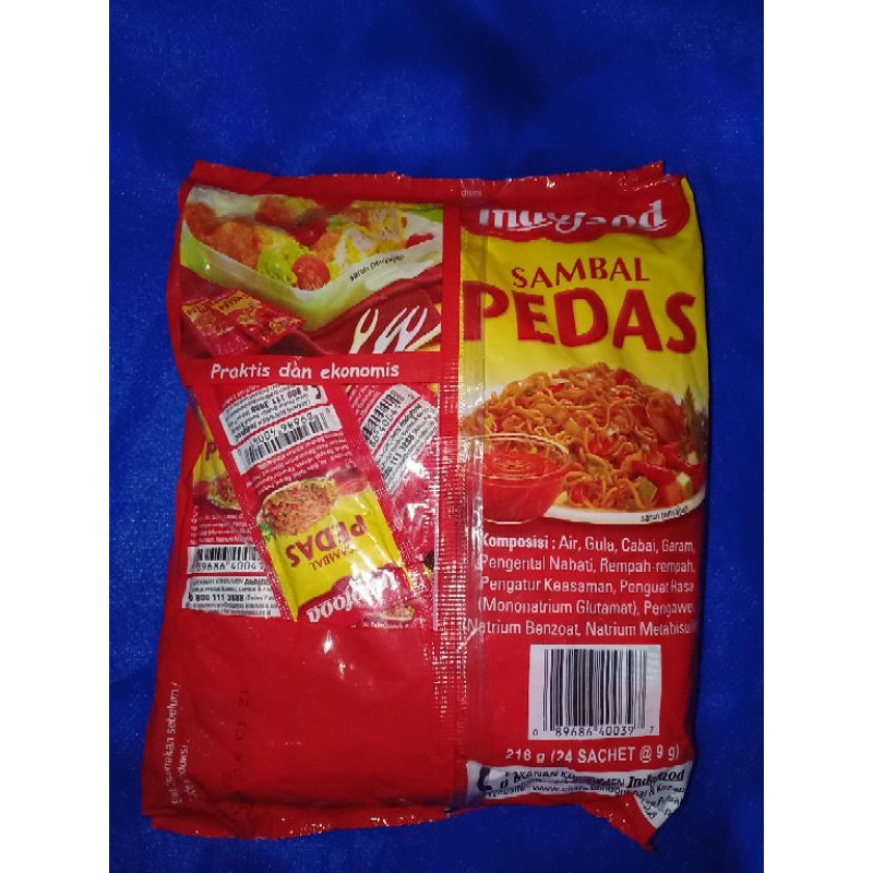 

Saus Sambal Indofood 1 pack isi 24 sachet ORIGINAL