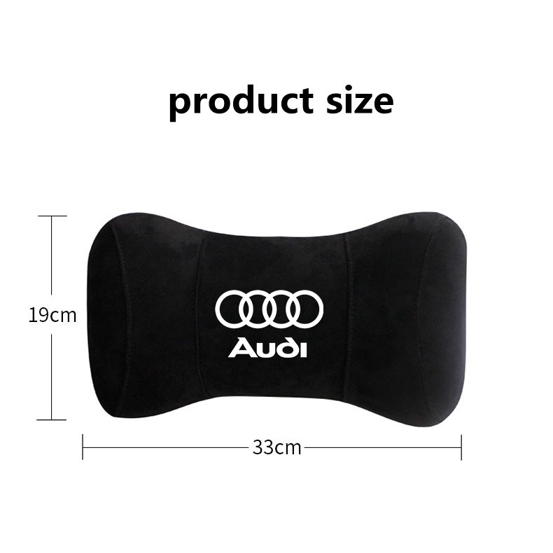 G-club Bantal Leher Bahan Kulit Rusa Untuk Audi A3 A4 Q3 Q5