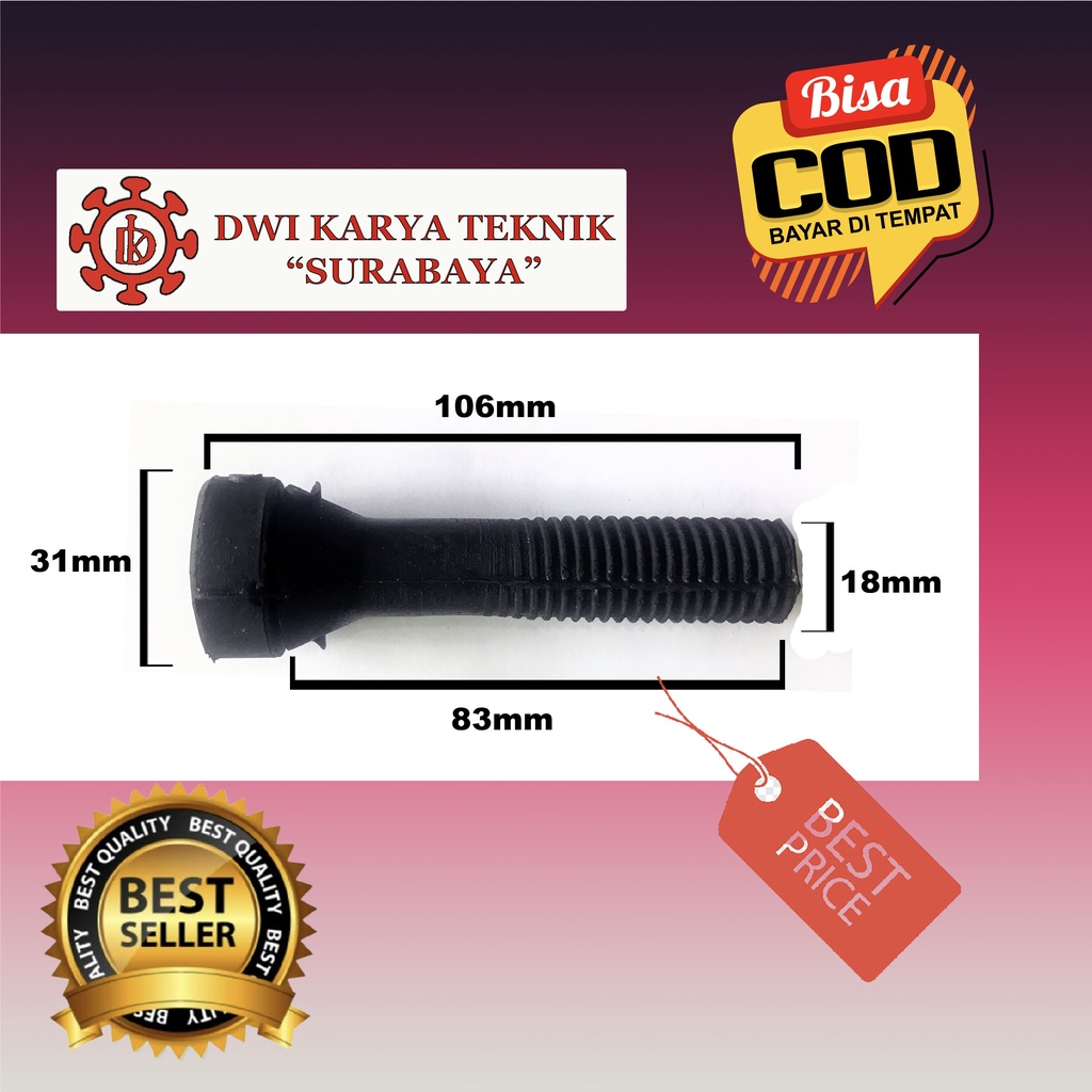 ORI‼️ Karet Mesin Cabut Bulu Ayam Plucker type 3 KUALITAS TERBAIK chicken plucker