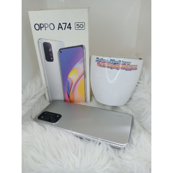 Oppo A74 5G Ram 6GB Rom 128GB (SECOND) bekas lengkap