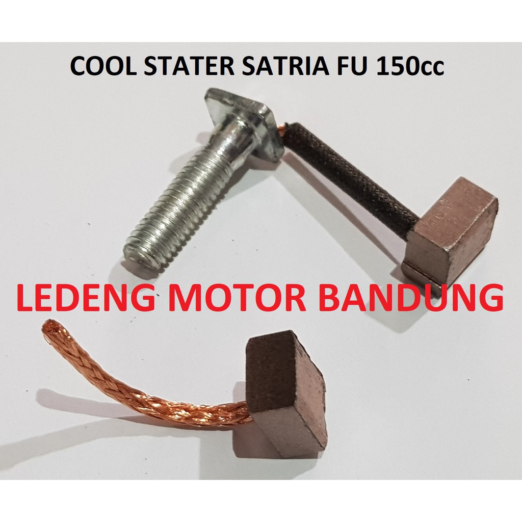 Cool Stater FU Satria 150cc Carbon Brush Arang Angker