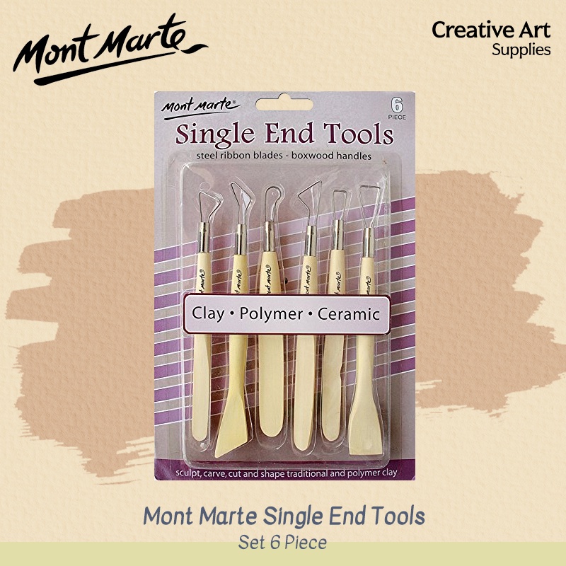 

Mont Marte Single End Tool set 6