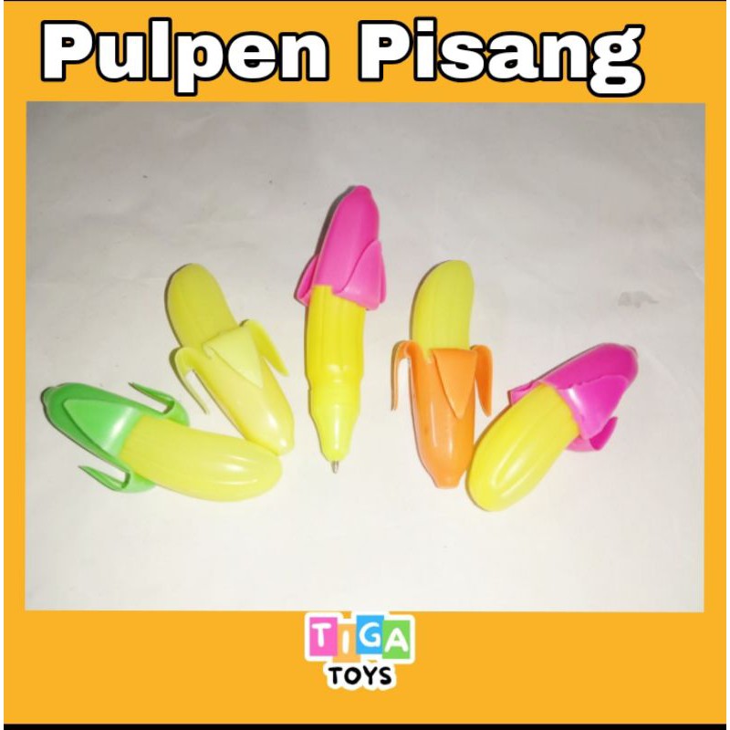 

Pulpen Pisang 20pcs Bentuk Buah